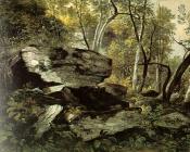 艾斯布朗杜兰德 - Study from Nature: Rocks and Trees